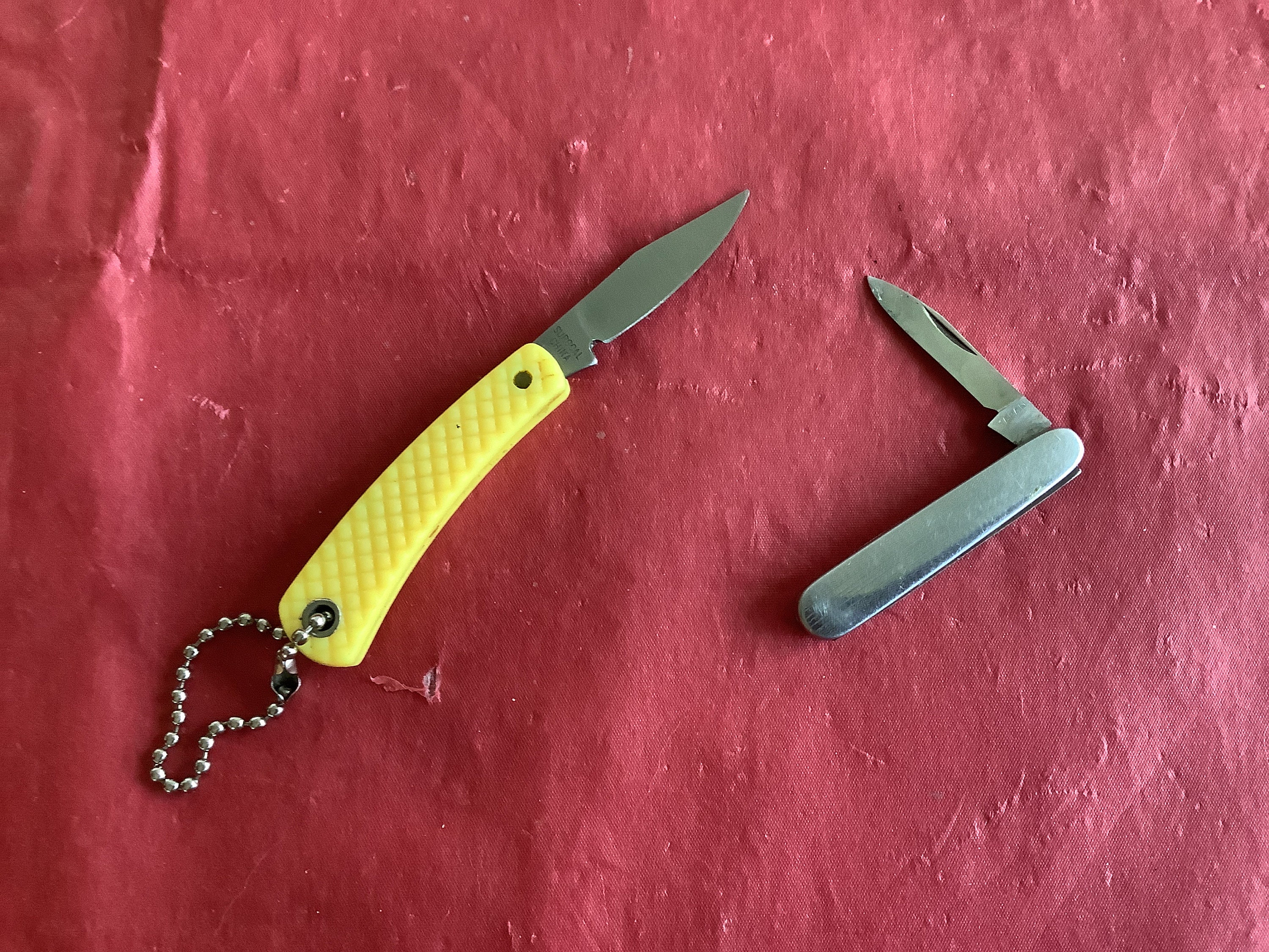 Floral Knife Yellow 