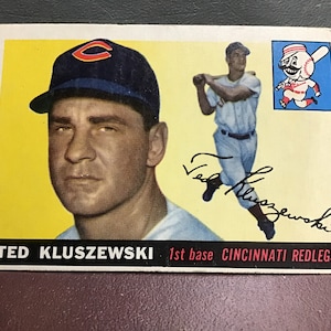 1955 Topps Ted Kluszewski Cincinnati Redlegs Baseball card #120