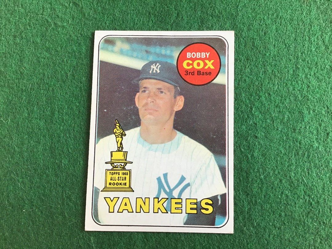 Topps 1969 Bobby Cox Topps 1969 All-star Rookie new - Etsy