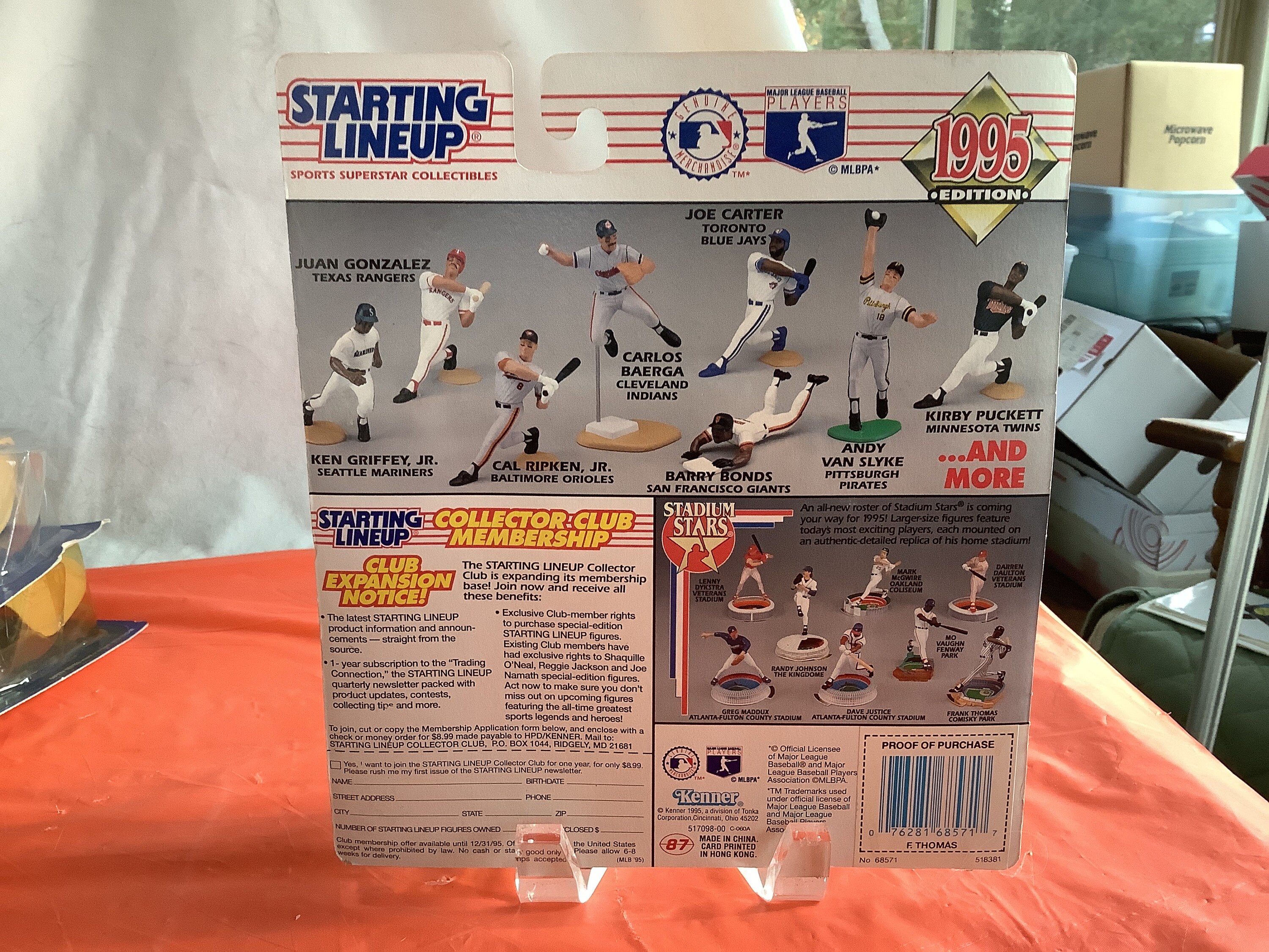 Starting Lineup-sports Superstar Collectibles - 1995 Edition - MLB
