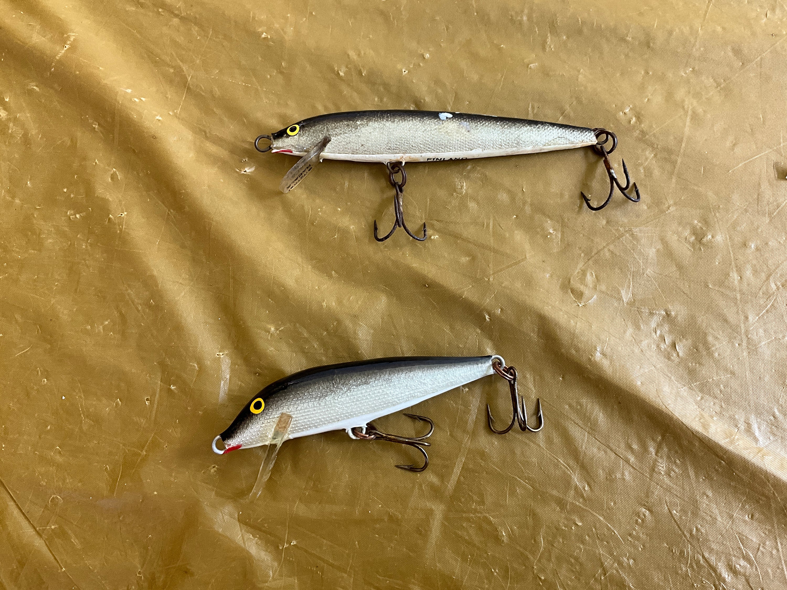 boone fishing lures Boone 51241 7" Sea Minnow Green/Yellow 2oz