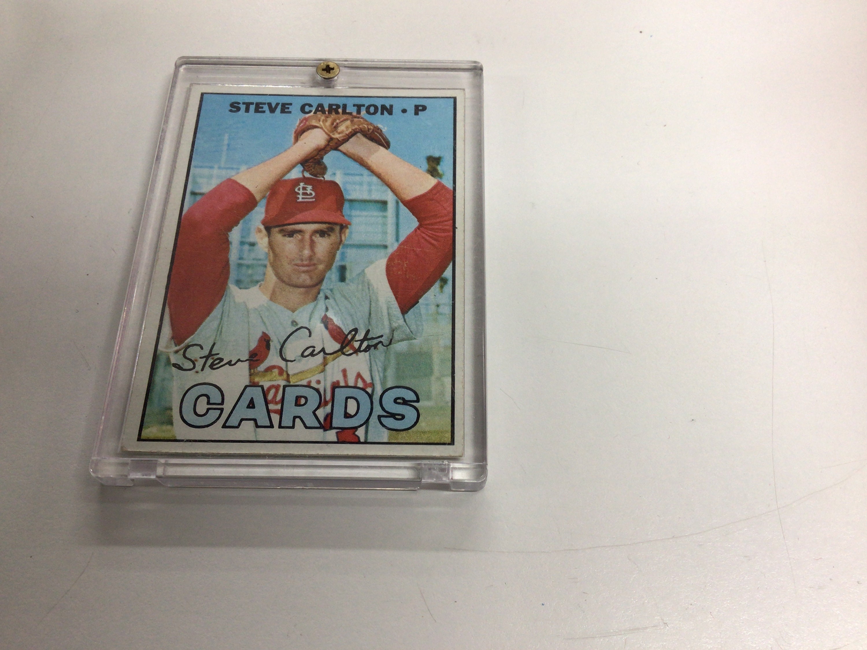 1967 Topps Steve Carlton st Louis Cardinals-pitcher 