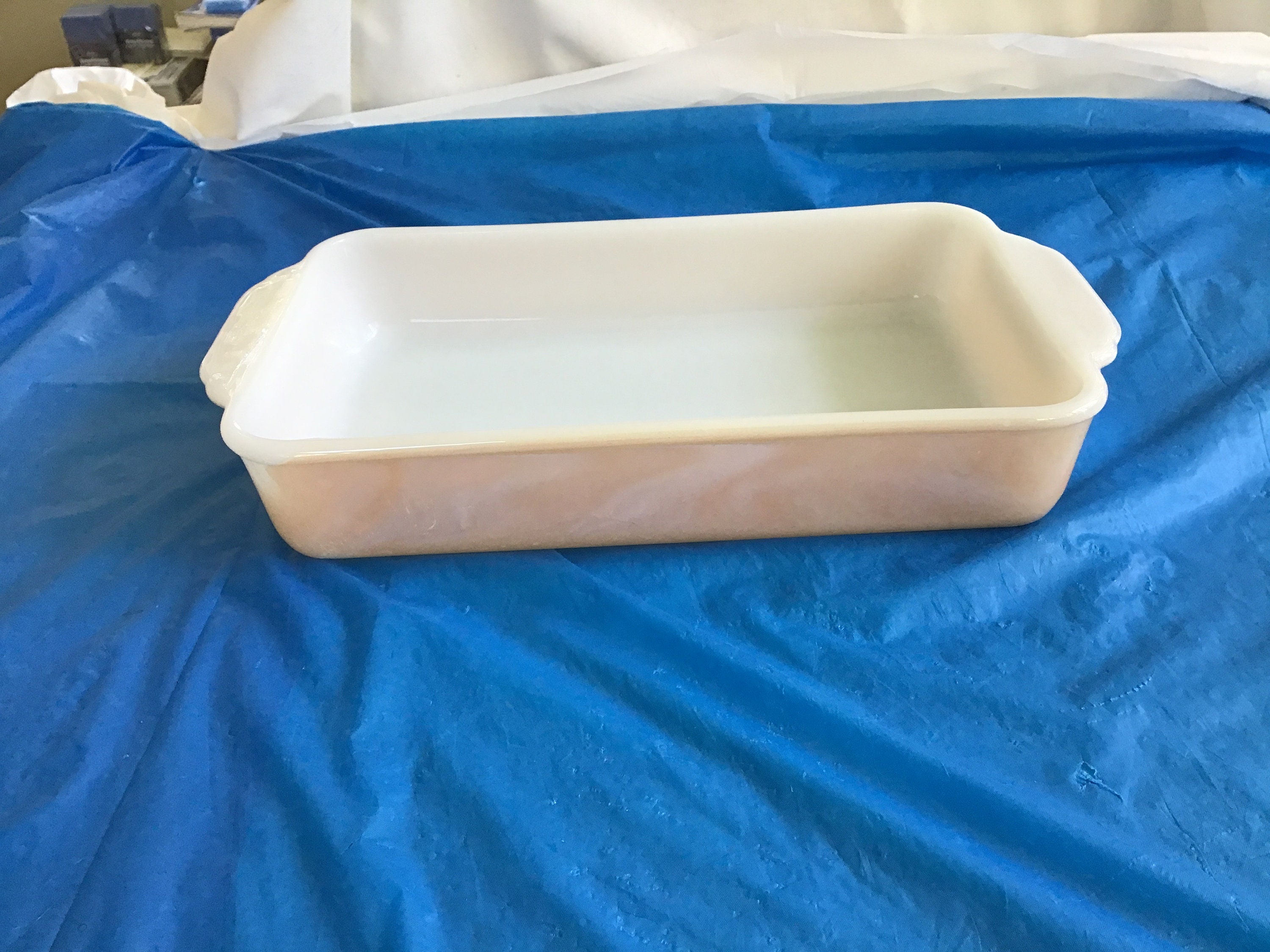 6 Quart Large Rectangular Baking Dish, 16X11 Inches Ceramic Baking Pan  Casser