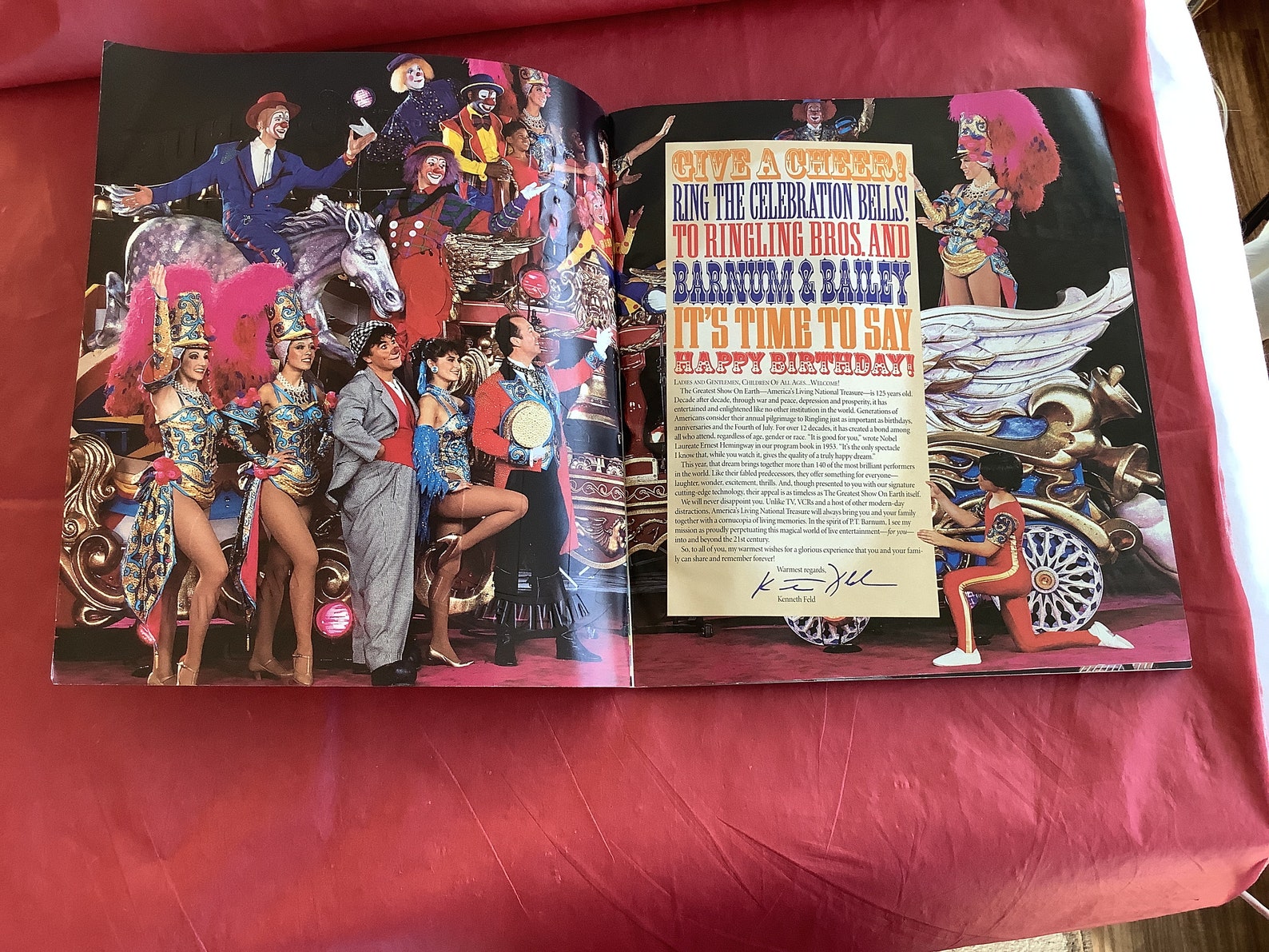 Kenneth Feld Presents the Greatest Show on Earth-ringling | Etsy