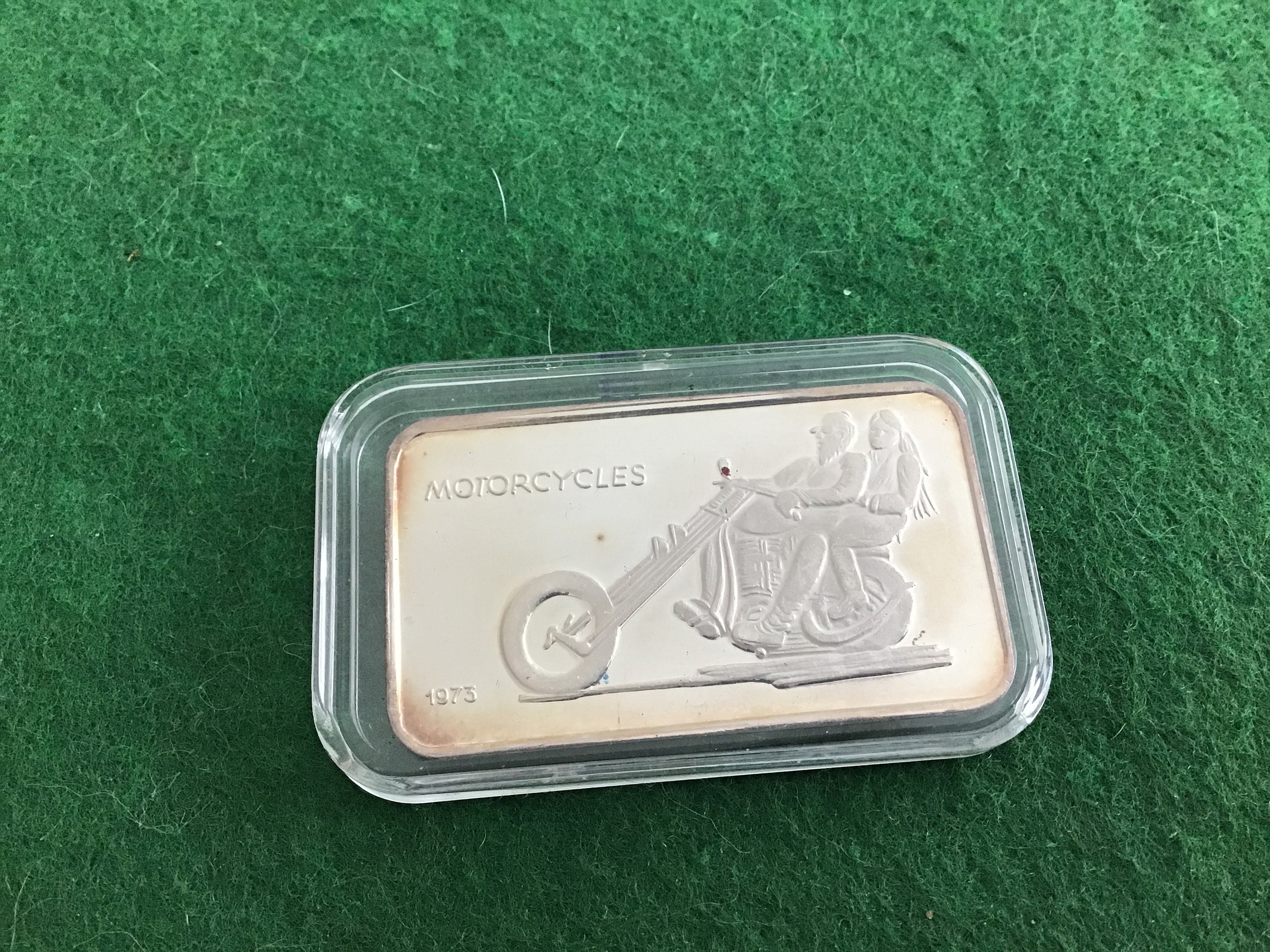 1973 Silver Art Bar - Etsy