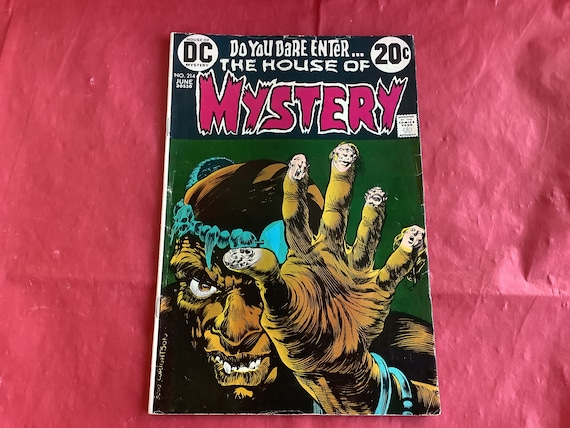 Do You Dare Enter The House Of Mystery Comic www.etsy.com