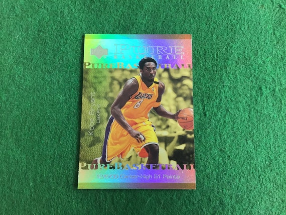 upper deck kobe bryant basketball card