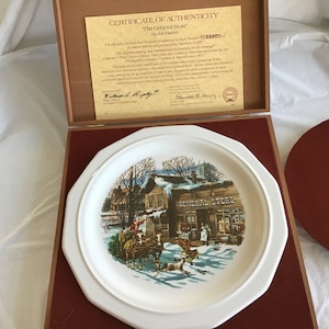 The General Store by Jon Hunter - Charter Edition to the Amway Collection - Registration Number 2255 of 16,000- See Desc