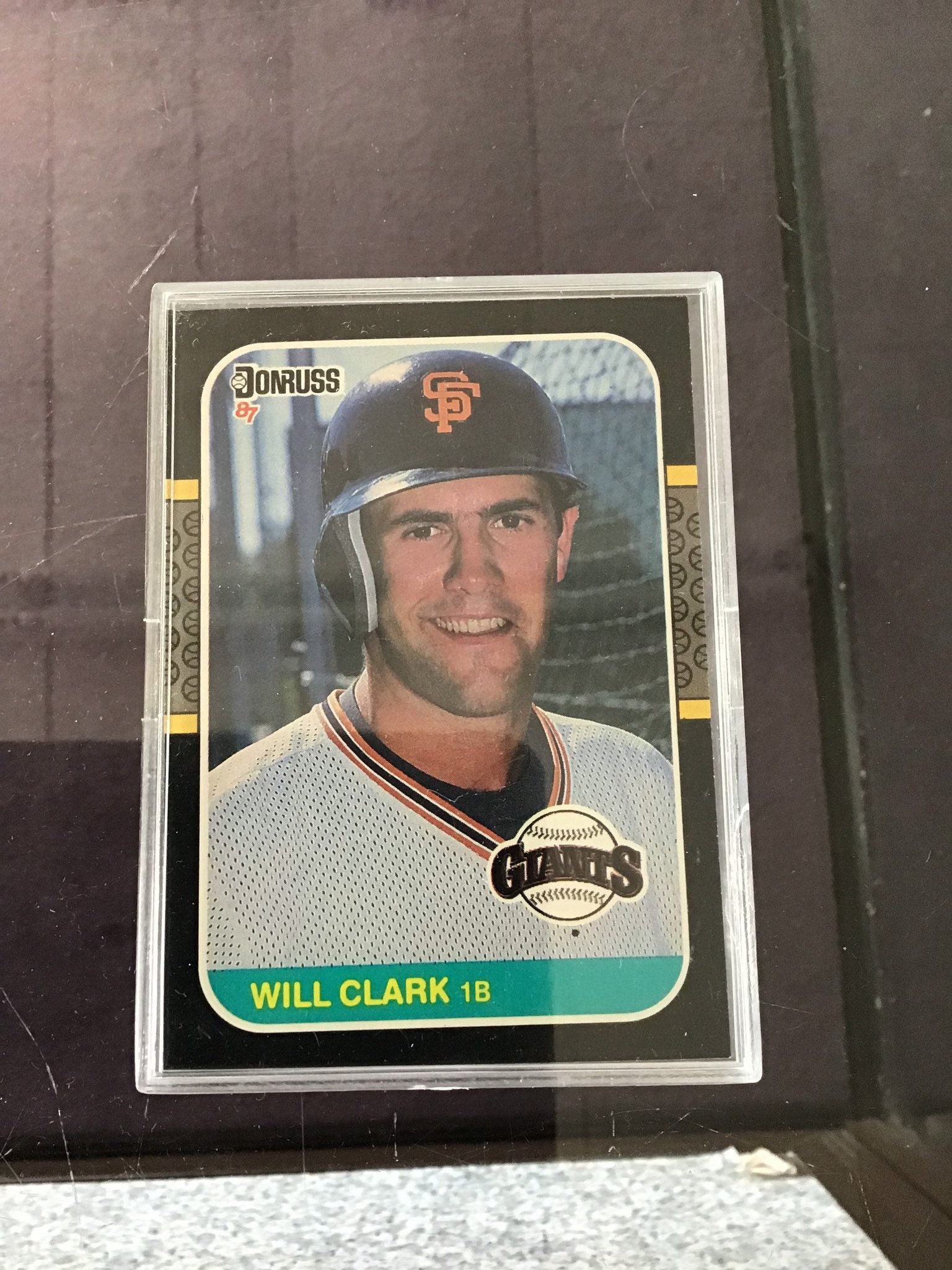 1987 Donruss Will Clark Baseball Card 66 