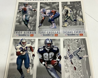 mcdonald's limited edition 1993 gameday collector cards Amazon.com: 1993 GameDay 93 Detroit Lions Team McDonald's McDonalds  Football Card Complete Set Uncut Sheet 1 2 3 A B C Barry Sanders Game Day :  Sports & Outdoors