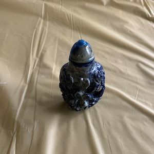 2.75”T Lapis Snuff Bottle
