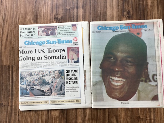 jordan with newspaper