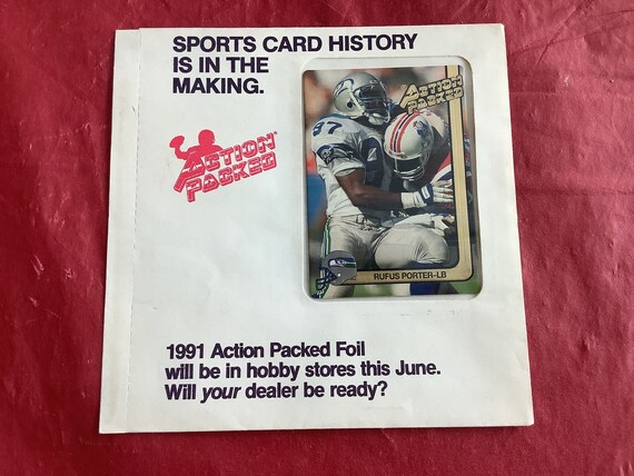 1991 Action Packed Foil Preview Trading Card Issued Before - Etsy