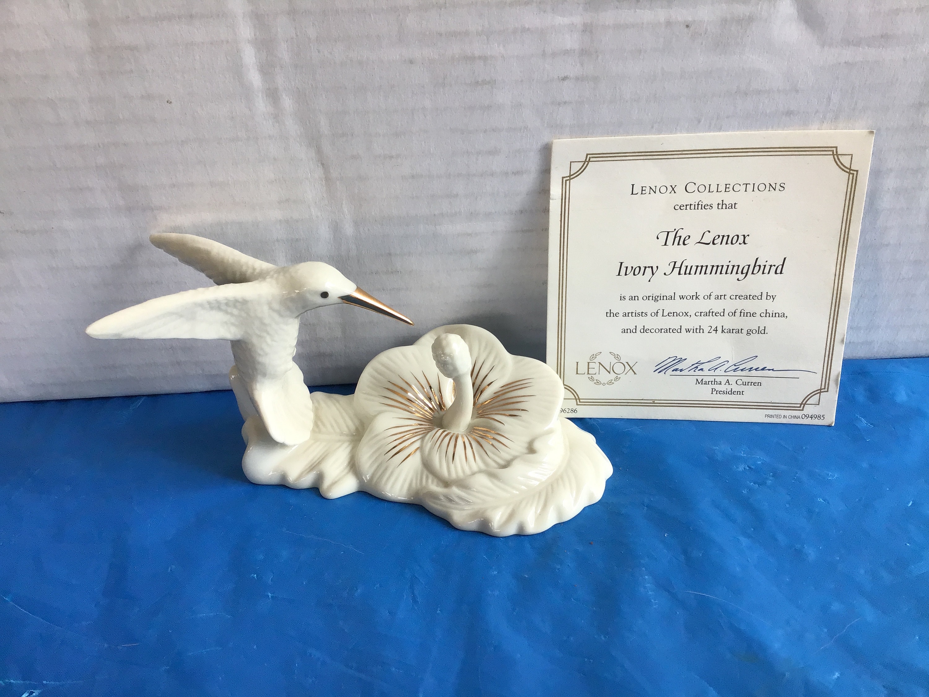 Handcrafted Original Work of Art - 2.75”T X 5.5”W X 2.75”D - Lenox