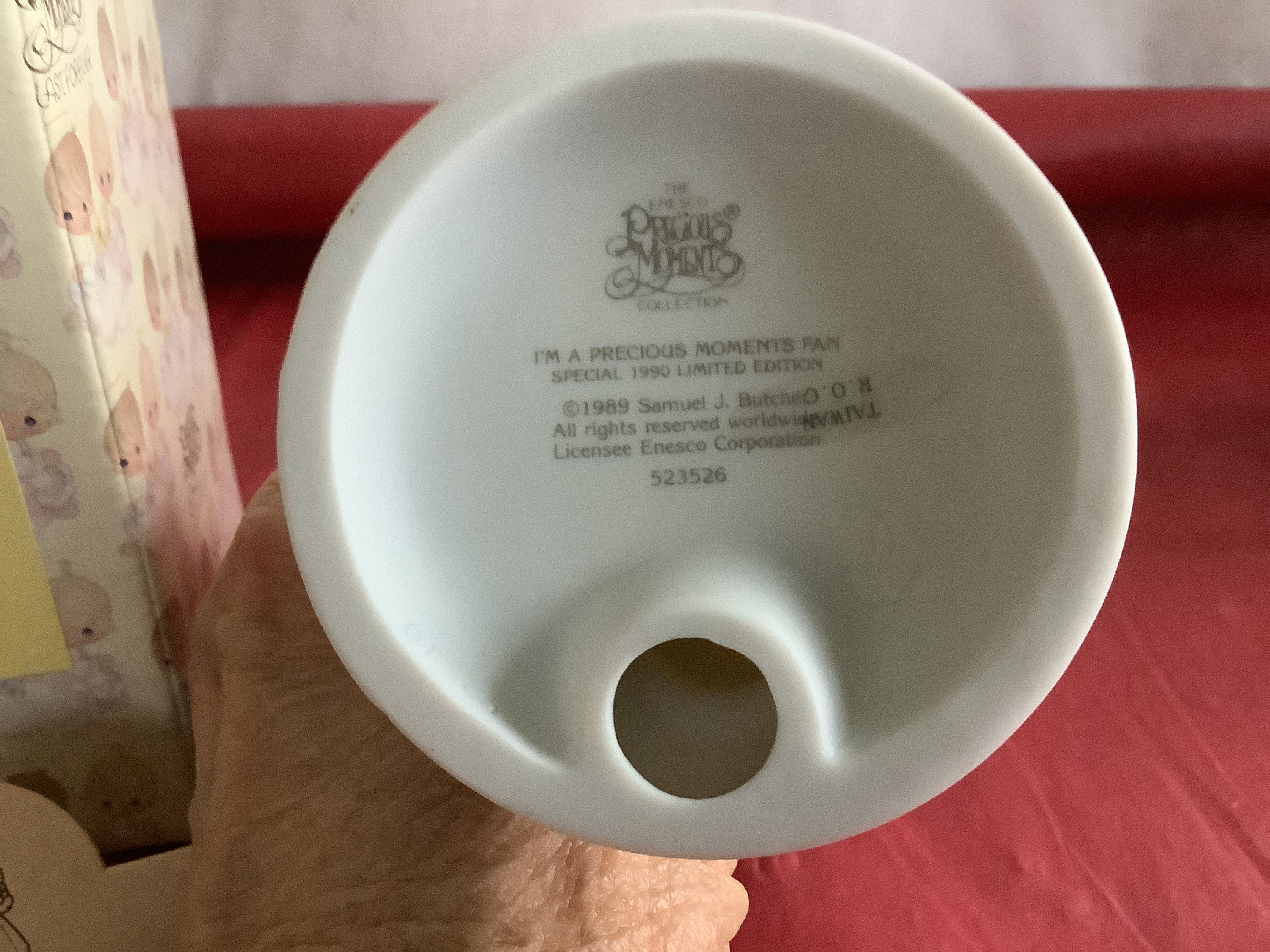 From the Enesco Precious Moments Collection - Special 1990 Limited