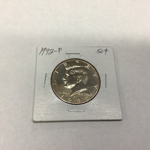 1992-P Kennedy Half Dollar coin # 14029