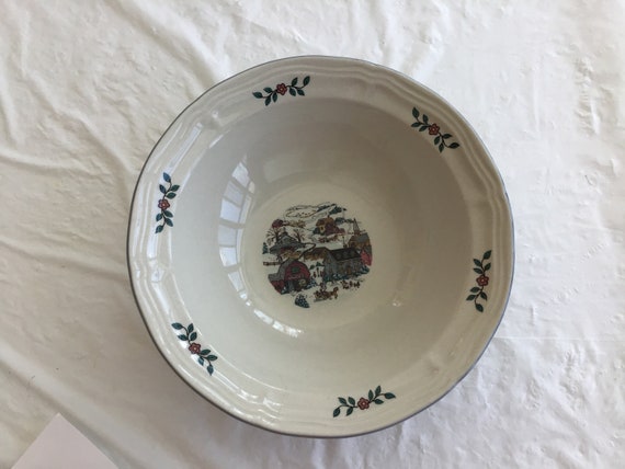 From Gibson China Glazed Stoneware -dishwasher, Microwave