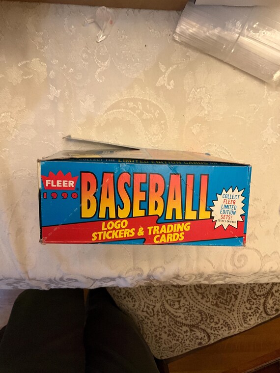 1990 Fleer Baseball Unopened Box #51 There Are 3 Cards on Box Bottom Ken Griffey Jr, Kirby Puckett, Ruben Sierra - Etsy Israel 1990 Fleer Baseball Unopened Box #51 There Are 3 Cards on Box Bottom Ken Griffey Jr, Kirby Puckett, Ruben Sierra - Etsy Israel