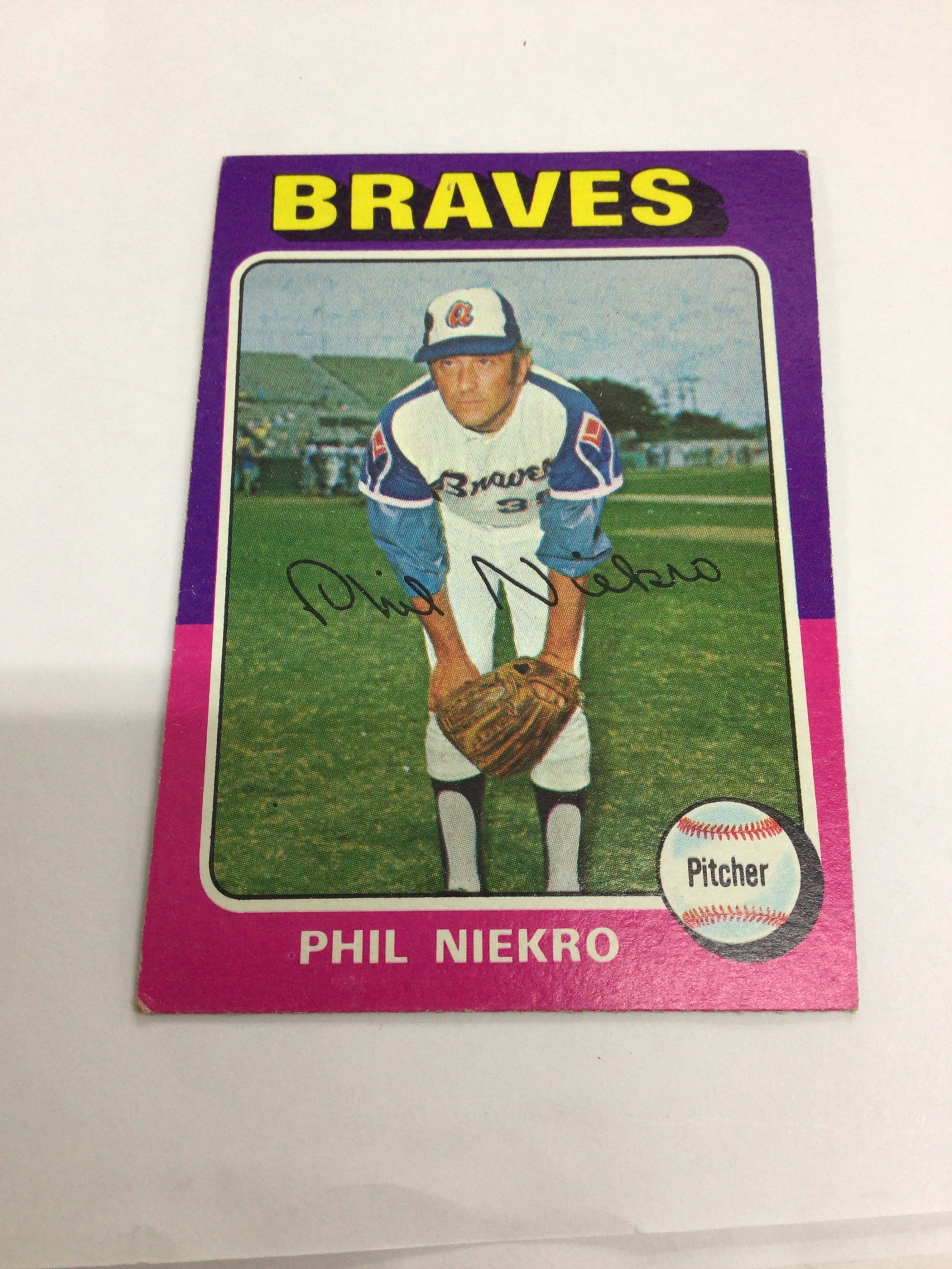 Fleer Phil Niekro Baseball Trading Cards