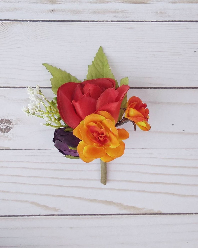Fall Bouquet Autumn Colors Bouquet Red Purple And Orange Wedding Flowers Fall Bridal Bouquet Plum Ivory Rust Bouquet And Boutonniere Accessories Weddings Valresa Com