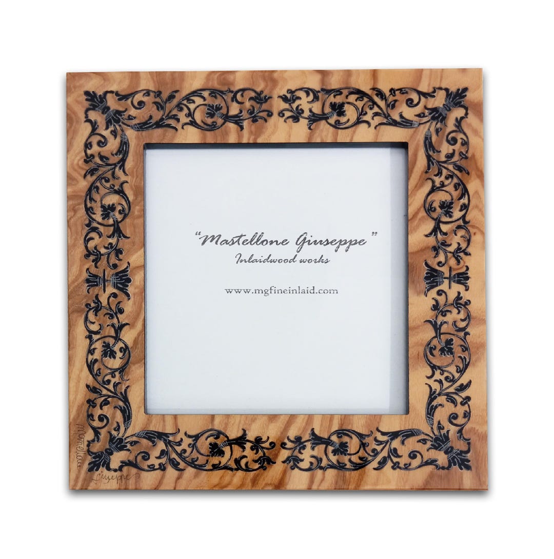 Timber Inlay Photo Frame Inlaid Wood Photo Frame