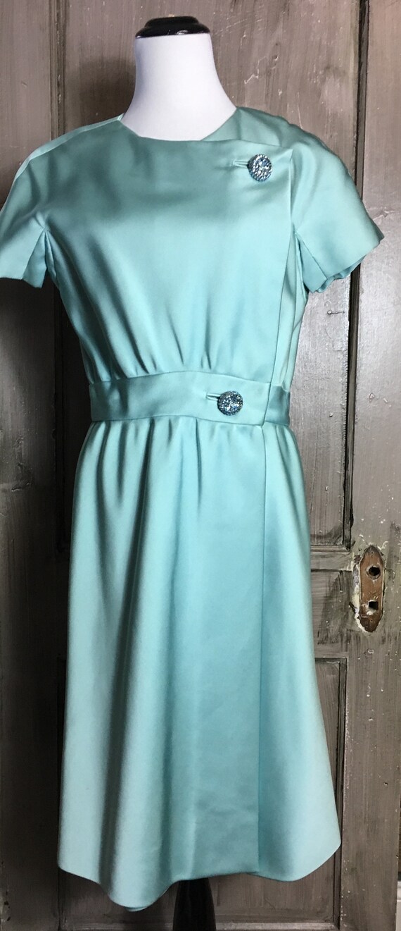 powder blue wrap coat