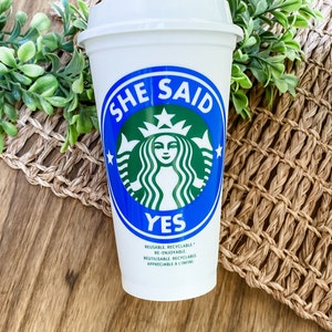 Personalized Starbucks Cup Gift for Women and Teens, Back to School Gifts for Teachers, Coffee Lover Gift, Custom Eco Friendly Coffee Mug image 6