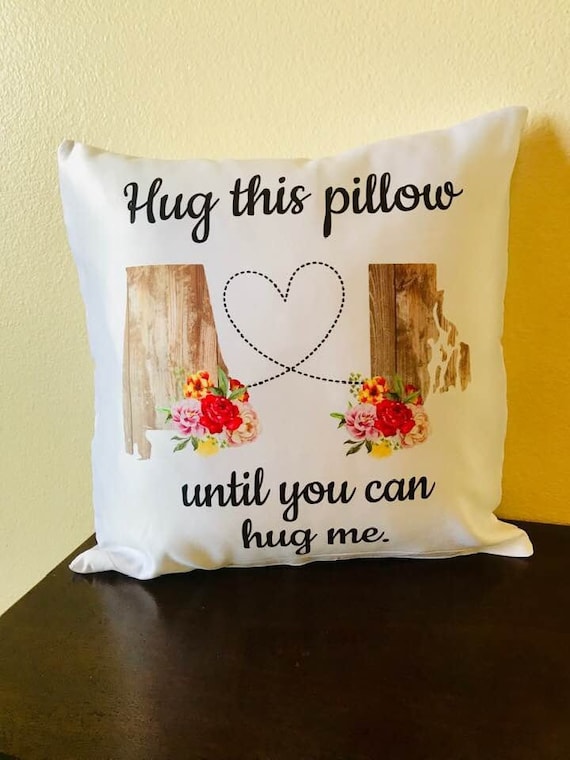 Buy Military Deployment Pillow, Hug This Pillow, Long Distance