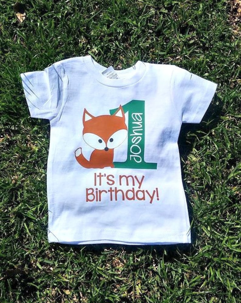 First Birthday Tshirt Shirt for One Baby's First Etsy