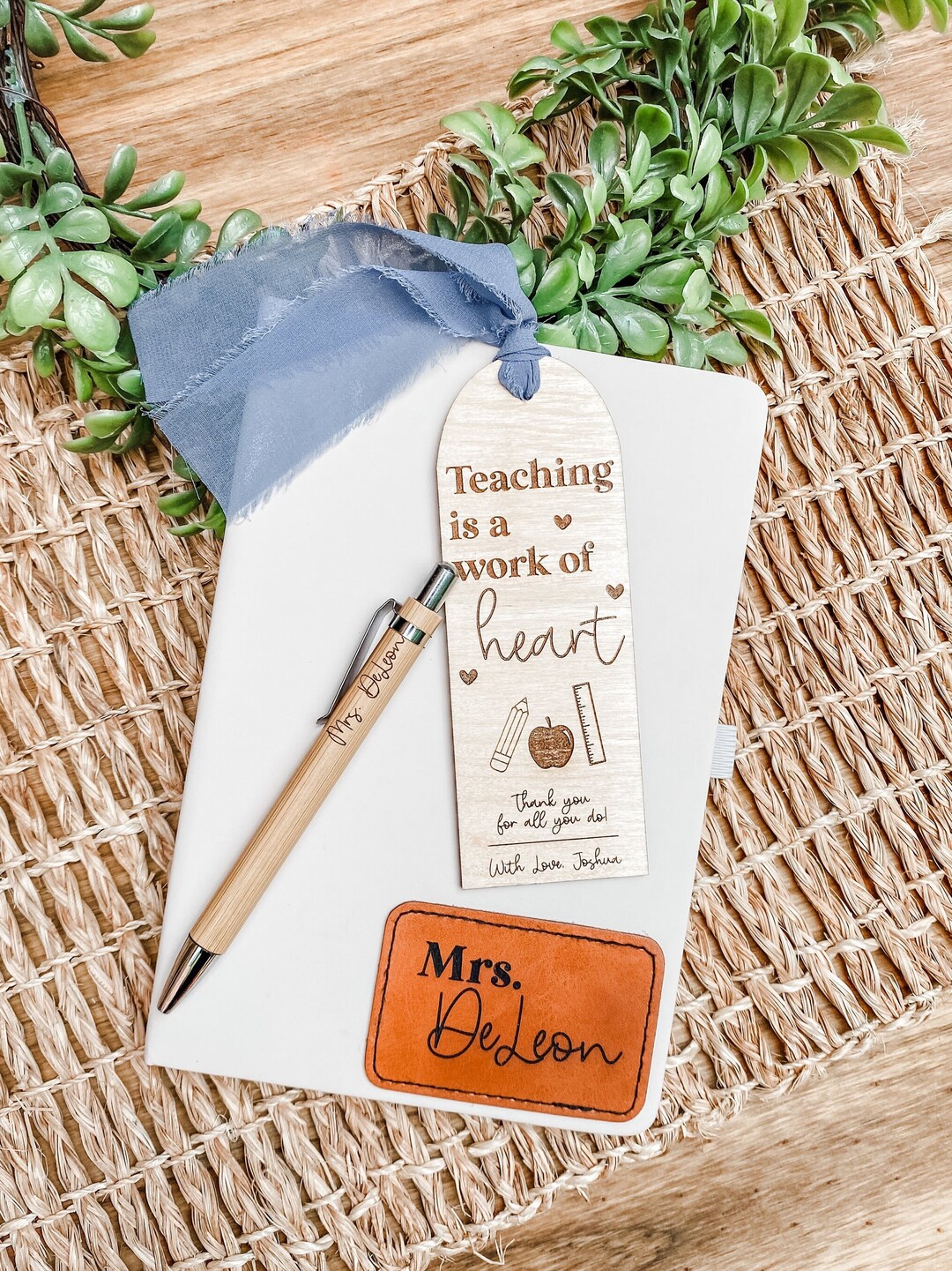 Gift for Teacher, Teacher's Appreciation Week, Personalized Custom