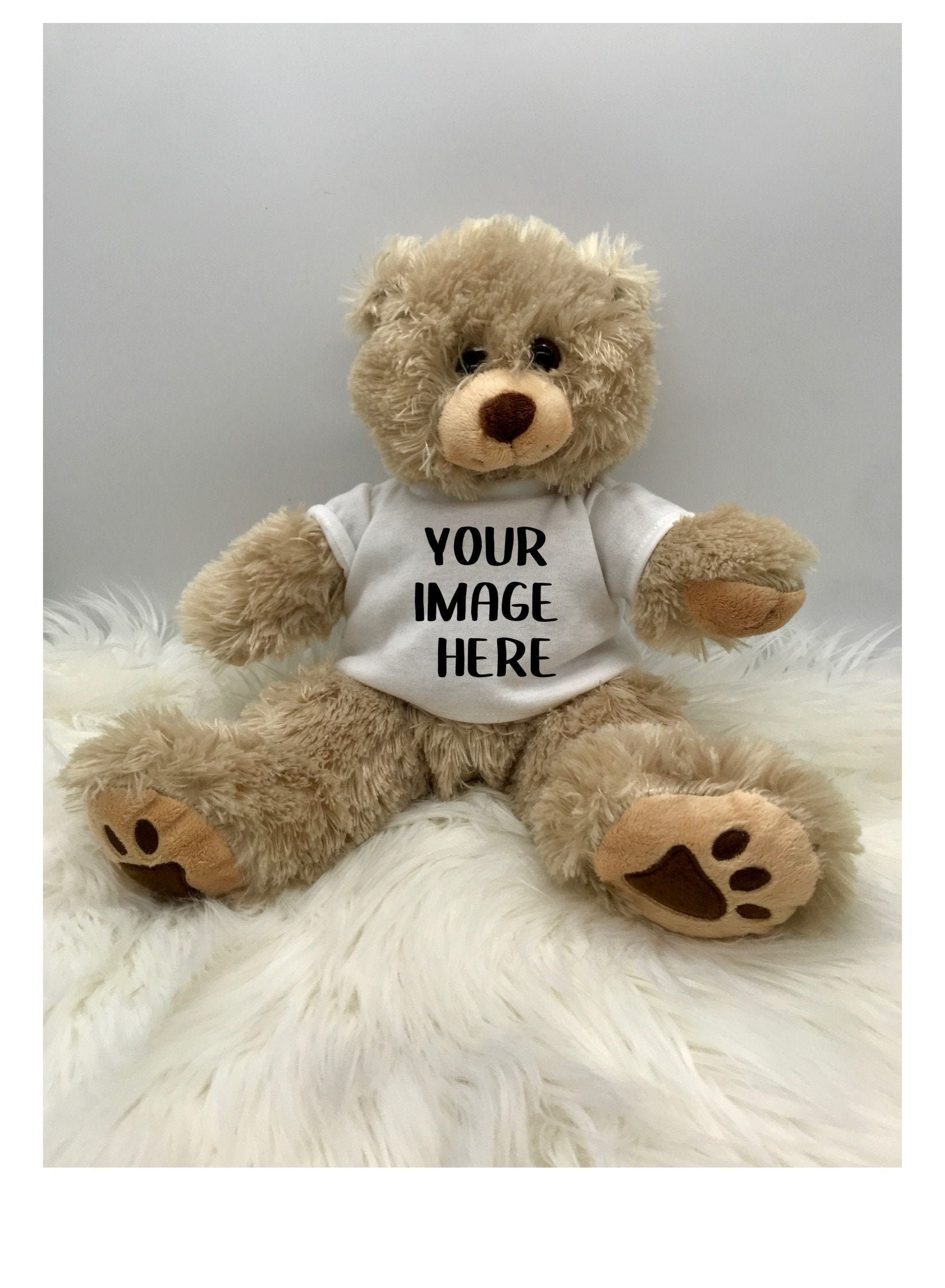 Personalized Stuffed Animal Clothes Design Your Own Tshirt Etsy