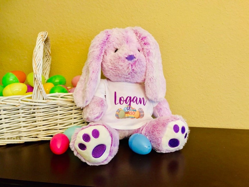 personalized easter bunny stuffed animals