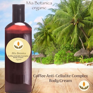 Coffee Anti-Cellulite Complex Body Cream, Got dimples? Get smoothed out! Contains a complex of concentrated actives & nutrients. It&#39;s safe!