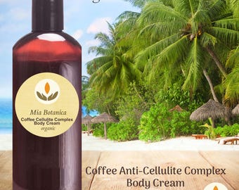 Organic Coffee Anti-Cellulite Body Cream, Vegan