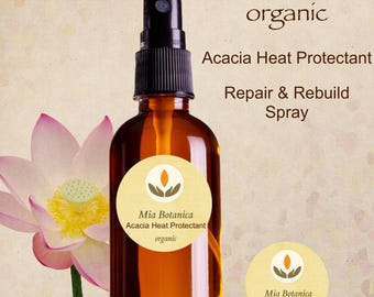 Acacia Heat Protectant Repair and Rebuild Spray - Acacia + Herbs work wonders, it's safe!