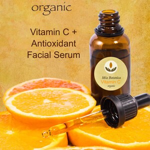 Vitamin C + Antioxidant Facial Serum w Resveratrol, Safe and Effective!! Revive a dull complexion! bild 3