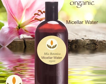 Organic Herbal Micellar Water – Gentle Makeup Remover, pH Balanced
