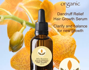 Dandruff Relief / Growth Serum, For intense scalp care. Purify, moisturize!