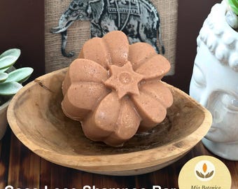 Organic Coco Loco Shampoo Bar, so many bubbles! Delicious chocolatey scent, Ph balanced + probiotic Cleansing