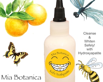 Organic Kid's Toothpaste – Hydroxyapatite, Fluoride-Free