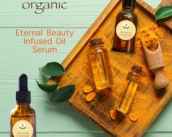 Eternal Beauty Infused Oil Serum: Turmeric Herbal Skincare