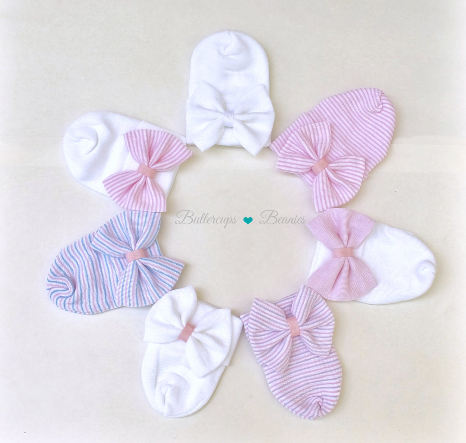 Newborn girl hospital hat, baby hospital hat, newborn girl outfit, ho…