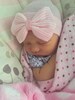 Baby hospital hat baby girl hat newborn hat CHOOSE HAT bow hat girl hospital hat newborn girl clothes girl take home outfit baby bow 