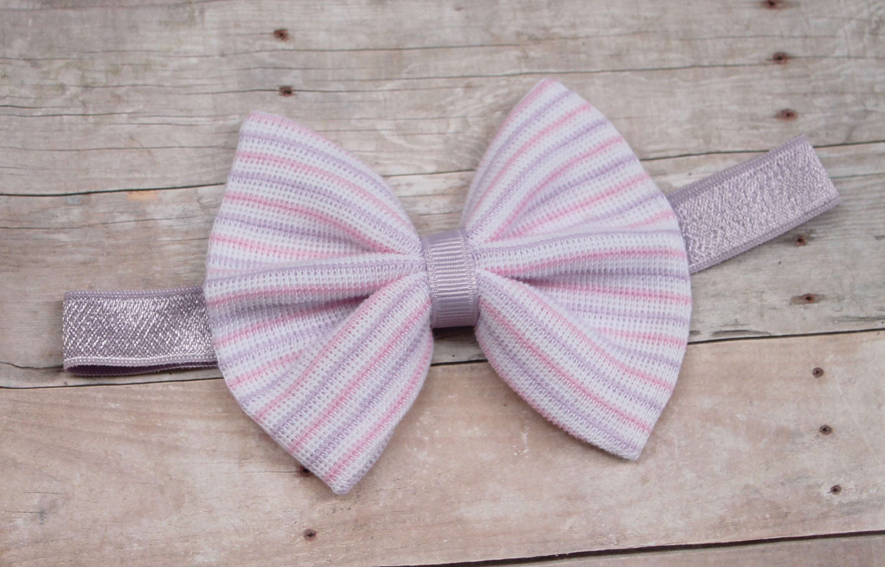 Baby Girl Heart Ruffle Onesie & Headband – Pink main image 1