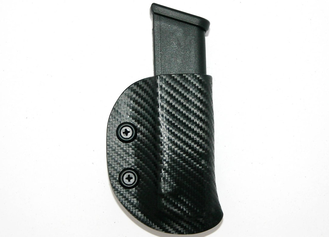 Glock IWB Mag Pouch Magazine Carrier Holster Carbon Fiber Black Glock 26, 19, 30, 22, 23, 27 Etsy