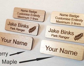 name badge etsy work name badges