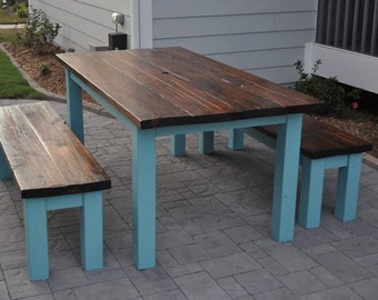 Reclaimed Farm House Table