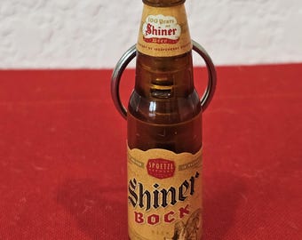 Shiner Bock Keychain & Flashlight