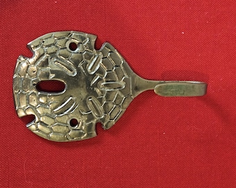 Solid Brass Sand Dollar Towel Hook
