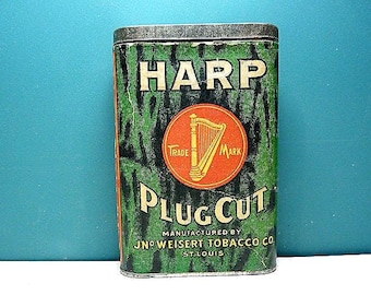 Harp Tobacco Tin